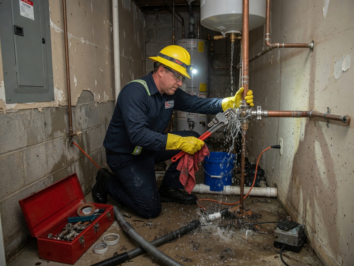 Slab Leak Repair in Merryweather Farms, SC 29715