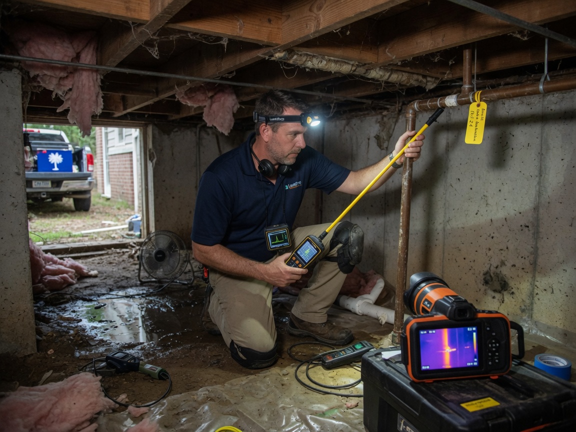 Hidden Water Leak Detection in Fort Mill, SC